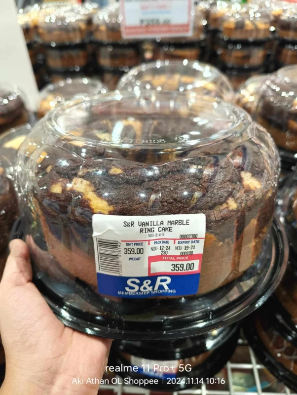 [SAT]S&R RING CAKE
