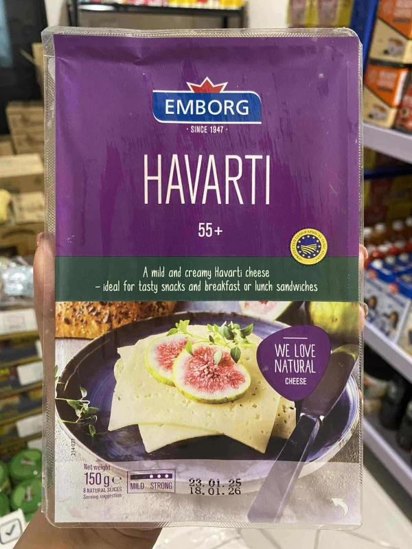 [SAT]EMBORG HAVARTI SLICED CHEESE