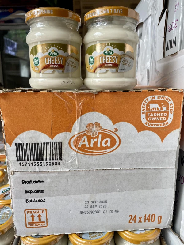 [WED]*2 ARLA CHEESY SPREAD 140G