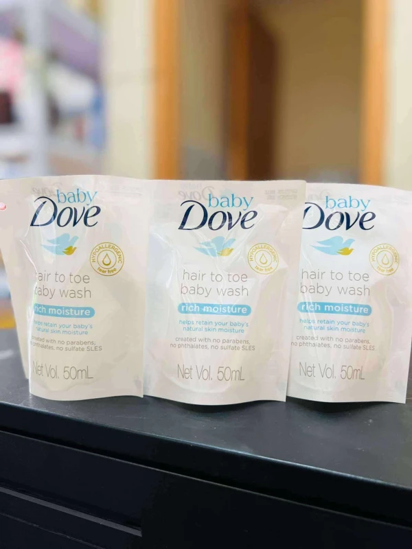 [WED]*4 DOVE BABY HAIR TO TOE