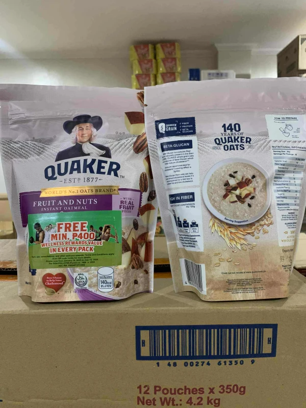 [WED]QUAKER FRUIT & NUTS 350G