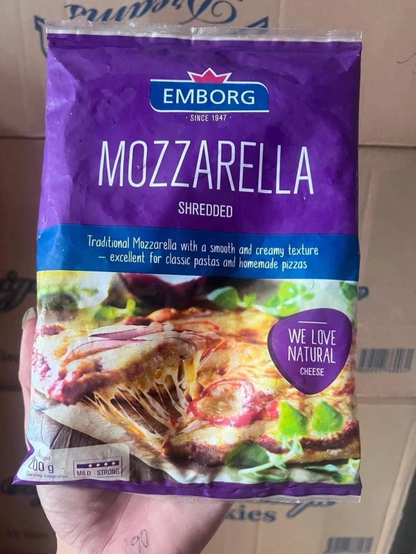 [SAT]EMBORG SHREDDED MOZZARELLA