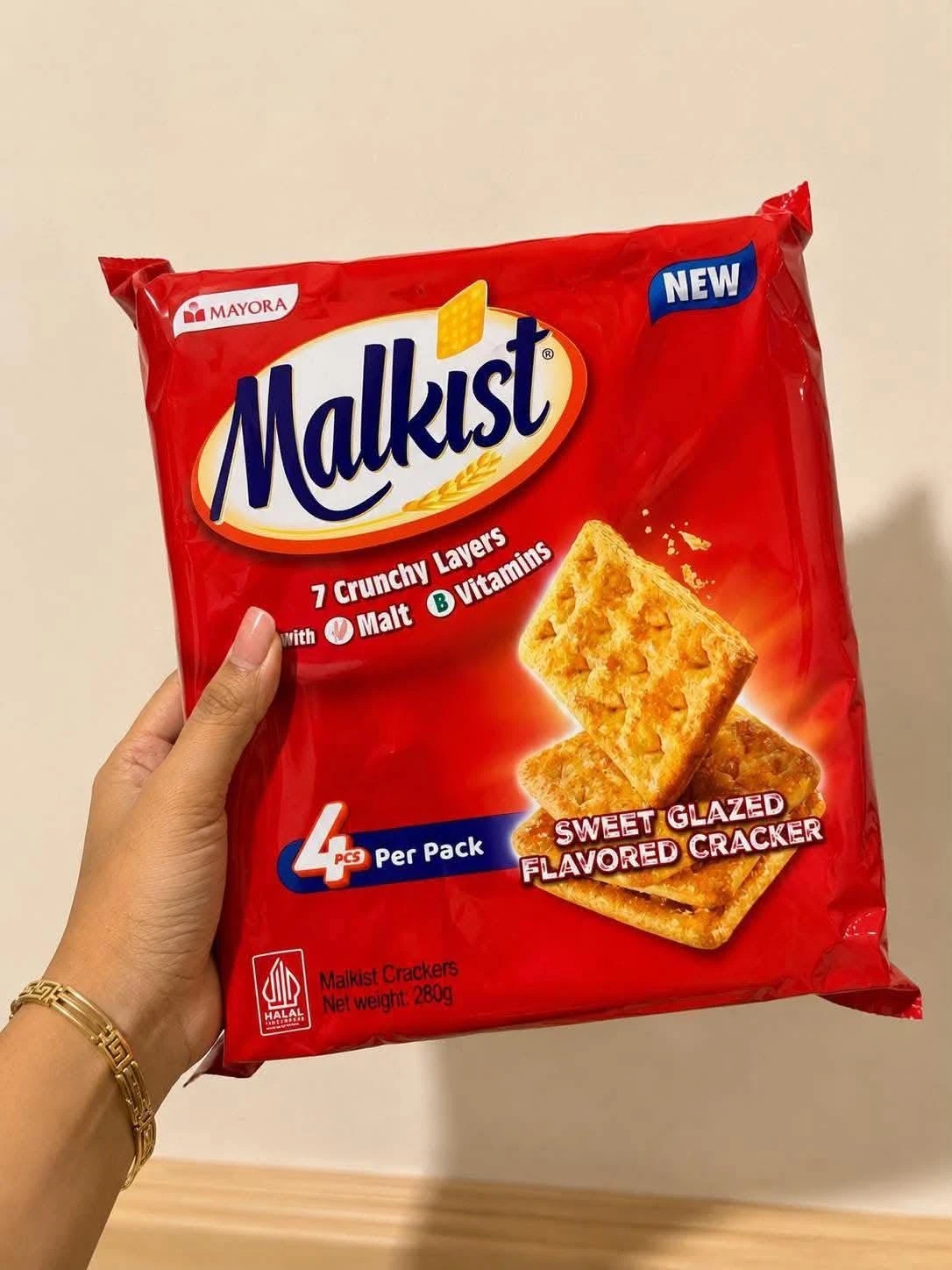 [SAT]*2 MALKIST SWEET GLAZED CRACKERS
