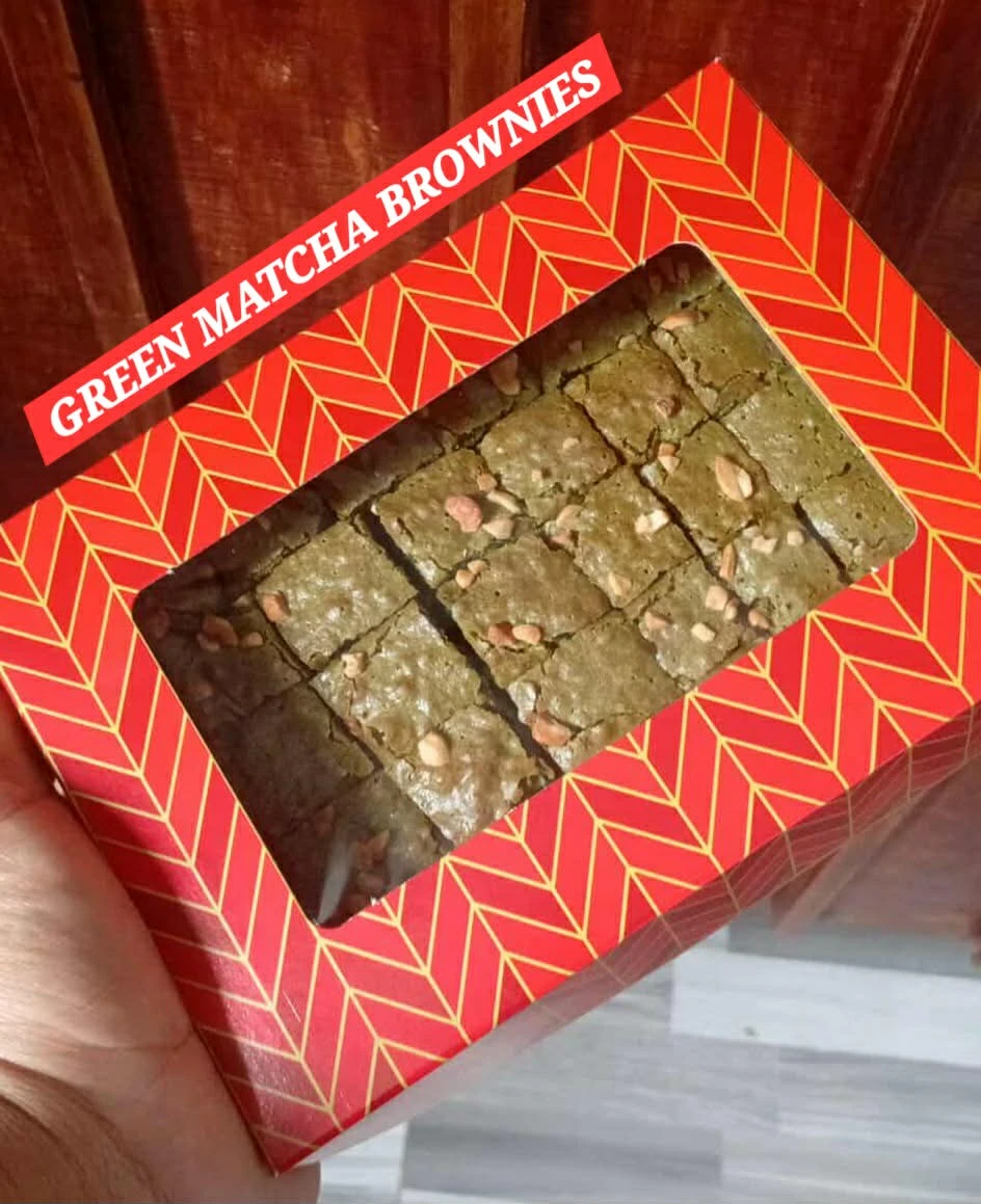 [SAT]GREEN MATCHA BROWNIES