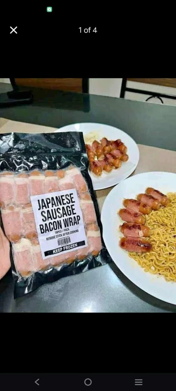 [SAT]JAPANESE SAUSAGE BACON WRAPPED - [J]