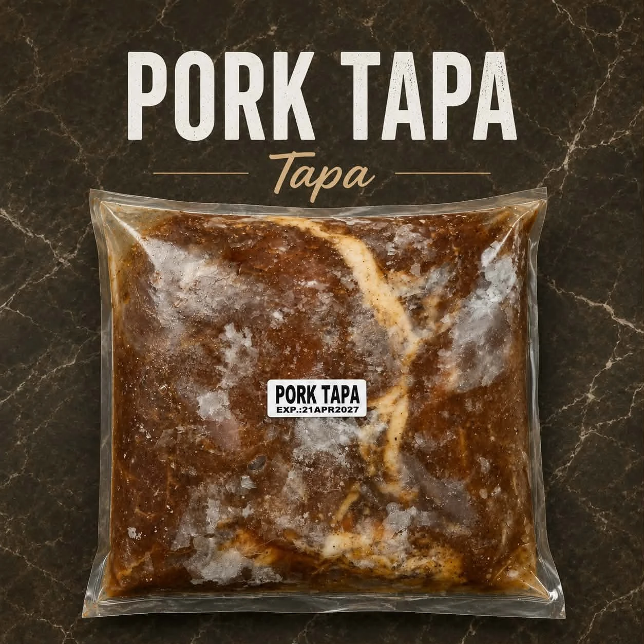 [SAT]*2 MARINATED PORK TAPA
