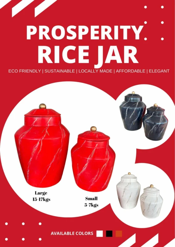 PROSPERITY RICE JAR