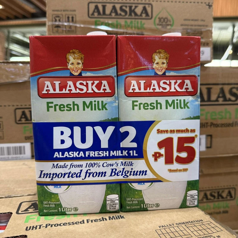 [SAT]*2 ALASKA FRESH MILK