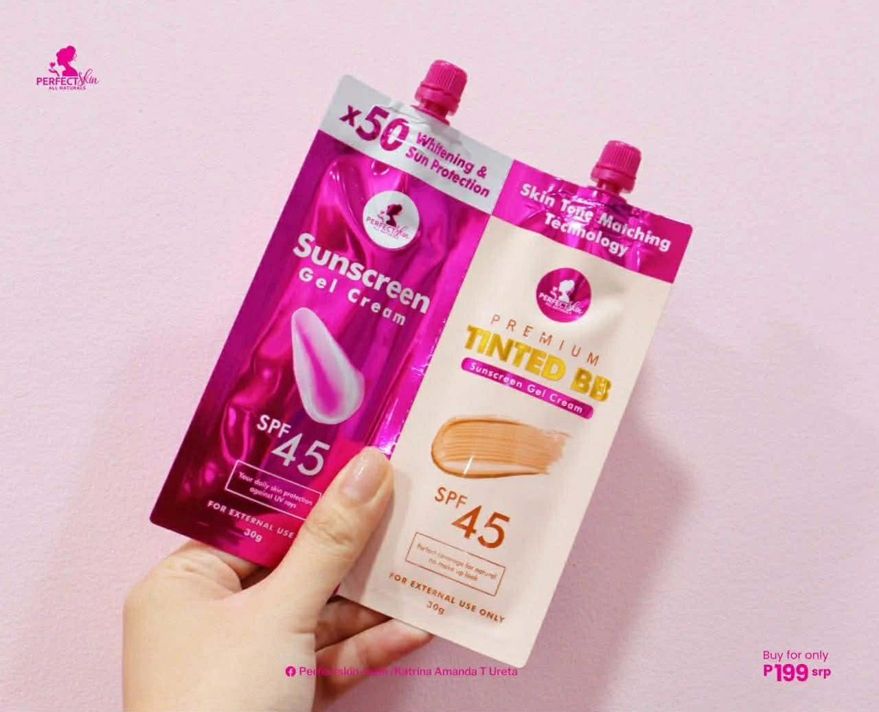 [WED]PERFECT SKIN TWINPACK SUNSCREEN