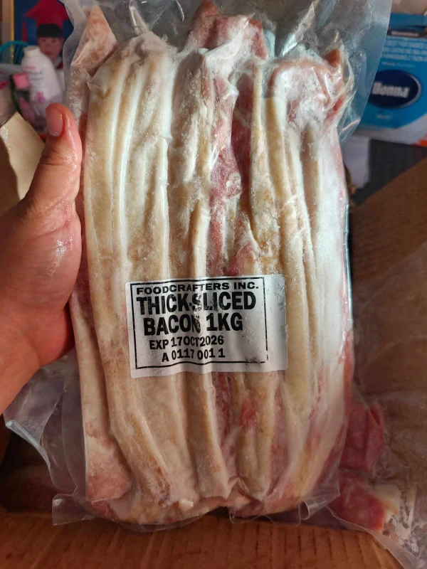 [WED]THICK SLICED BACON 1KG - [A]
