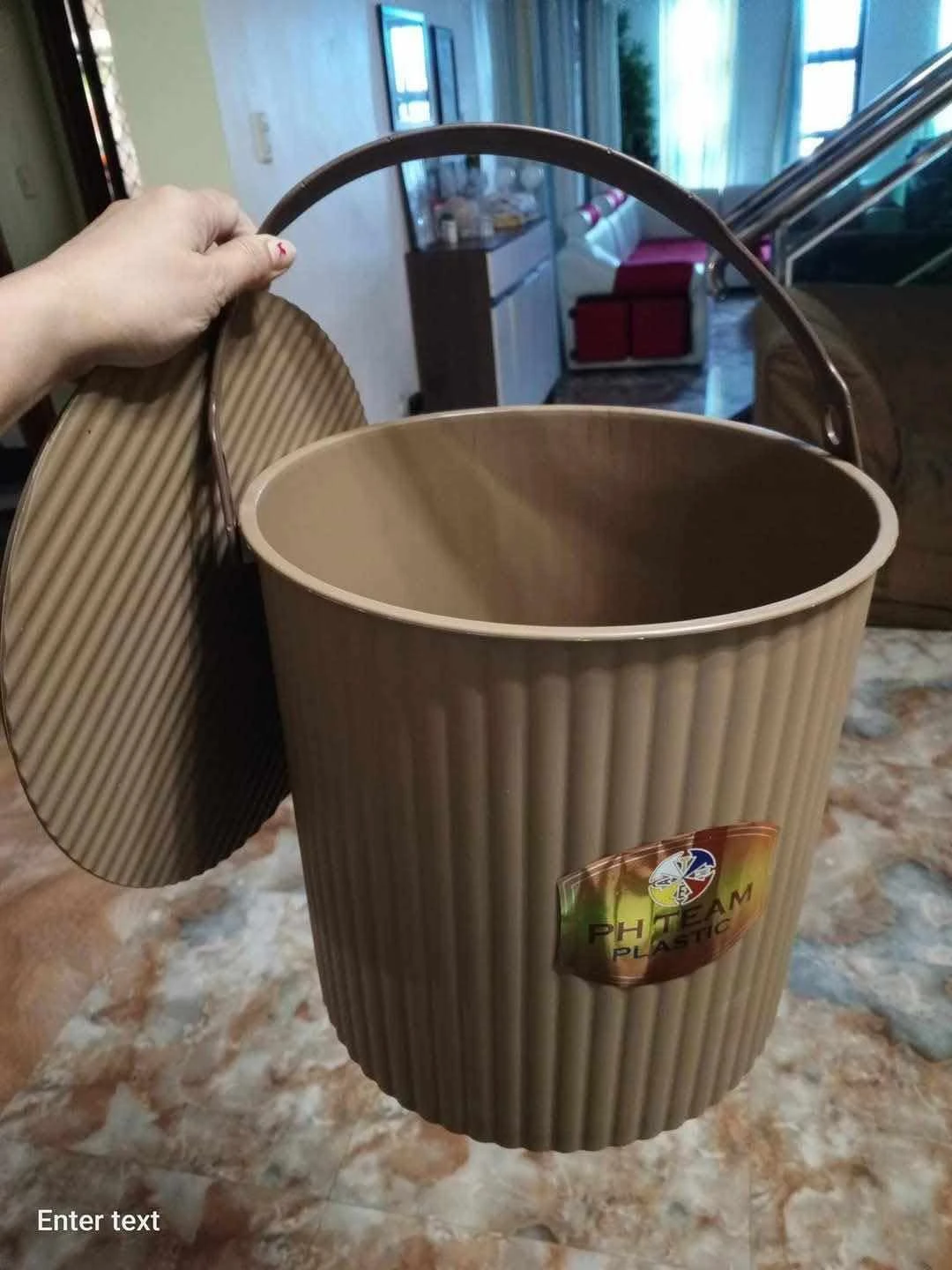 [SAT]BUCKET PAIL W/COVER