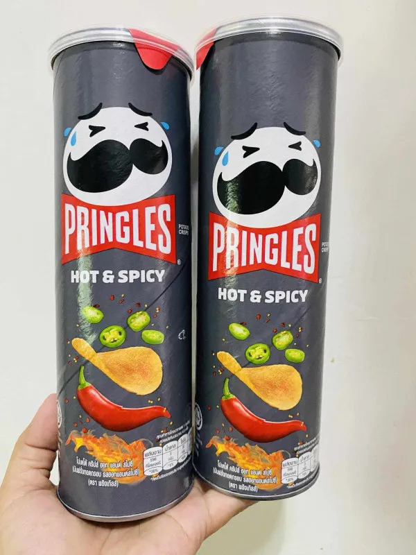 [SAT]*2 PRINGLES HOT & SPICY