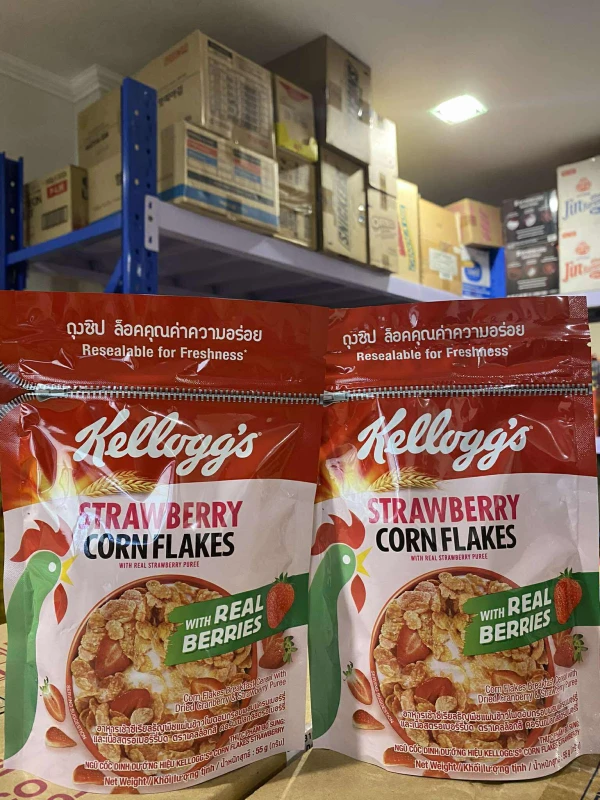 [SAT]*3 KELLOGS STRAWBERRY CF