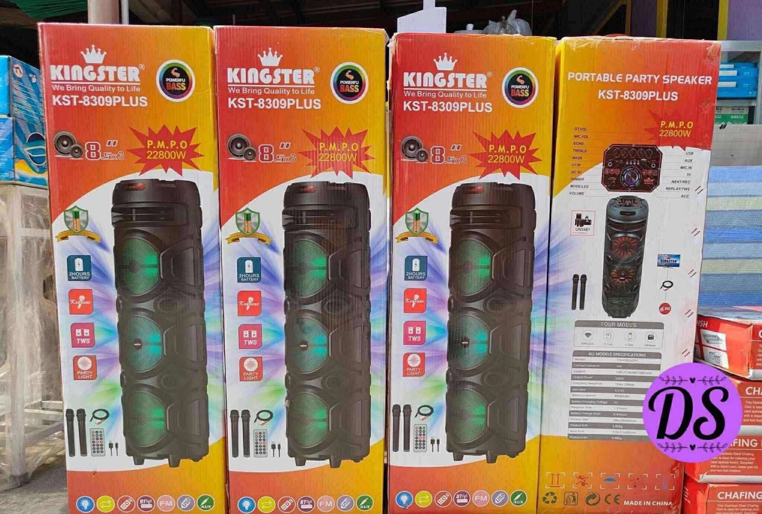 [WED] KINGSTER BLUETOOTH SPEAKER KST 8309