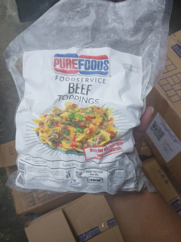 [WED]PF BEEF TOPPINGS