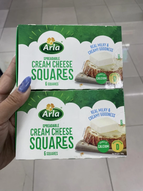 [WED]*2 ARLA CREAM CHEESE SQUARE