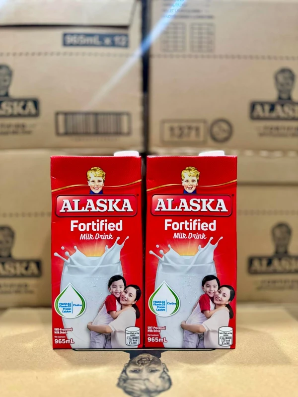 [SAT]*2 ALASKA FORTIFIED MILK