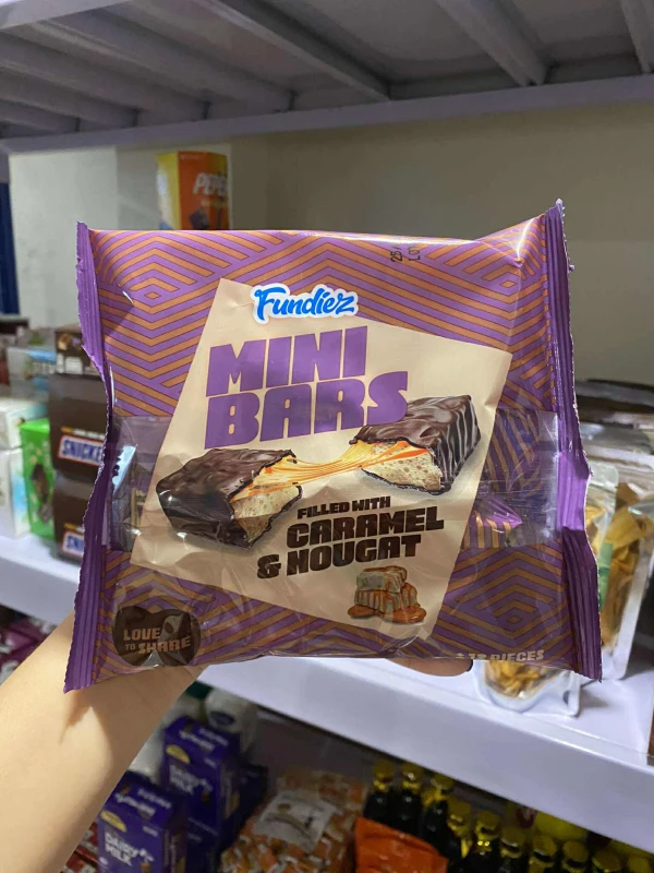 [WED]MINI BAR CARAMEL NOUGAT