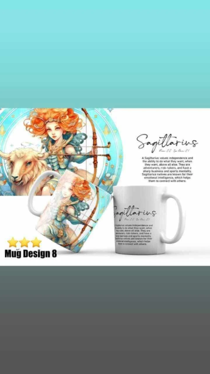 [SAT]ZODIAC SIGN MUGS