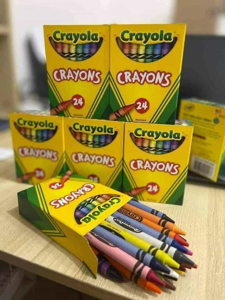 [SAT]CRAYONS 24PCS