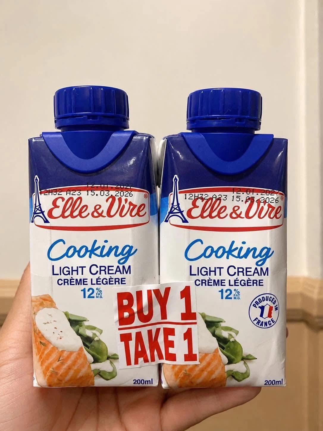 [SAT]ELLE & VIRE COOKING CREAM