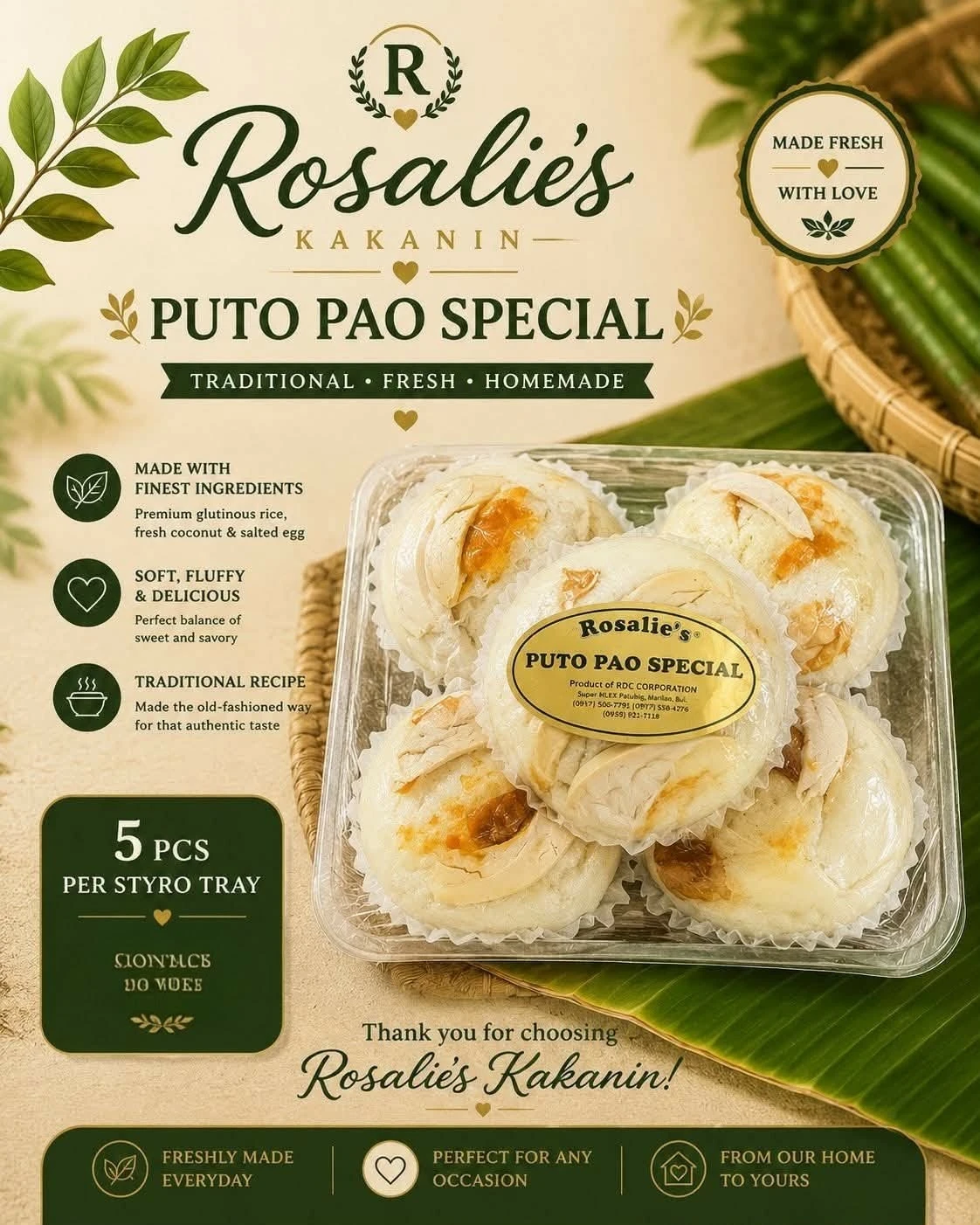 [SAT]ROSALIES PUTO PAO
