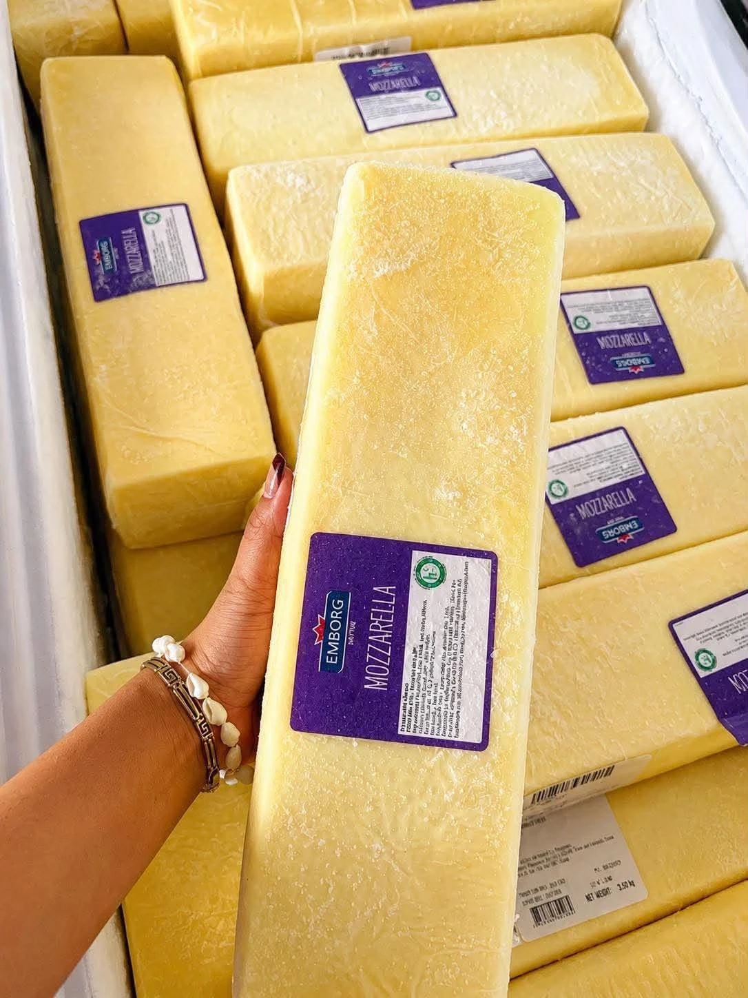 [SAT]EMBORG MOZZARELLA BLOCK 3.5kg
