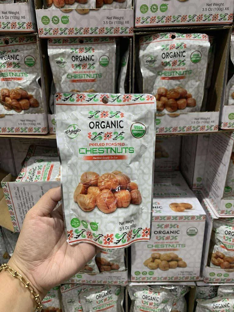 [WED]*2 PEELED ROASTED CHESTNUTS