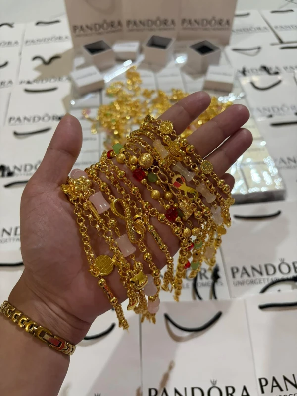 [SAT]BRACELET PANDORA GOLD