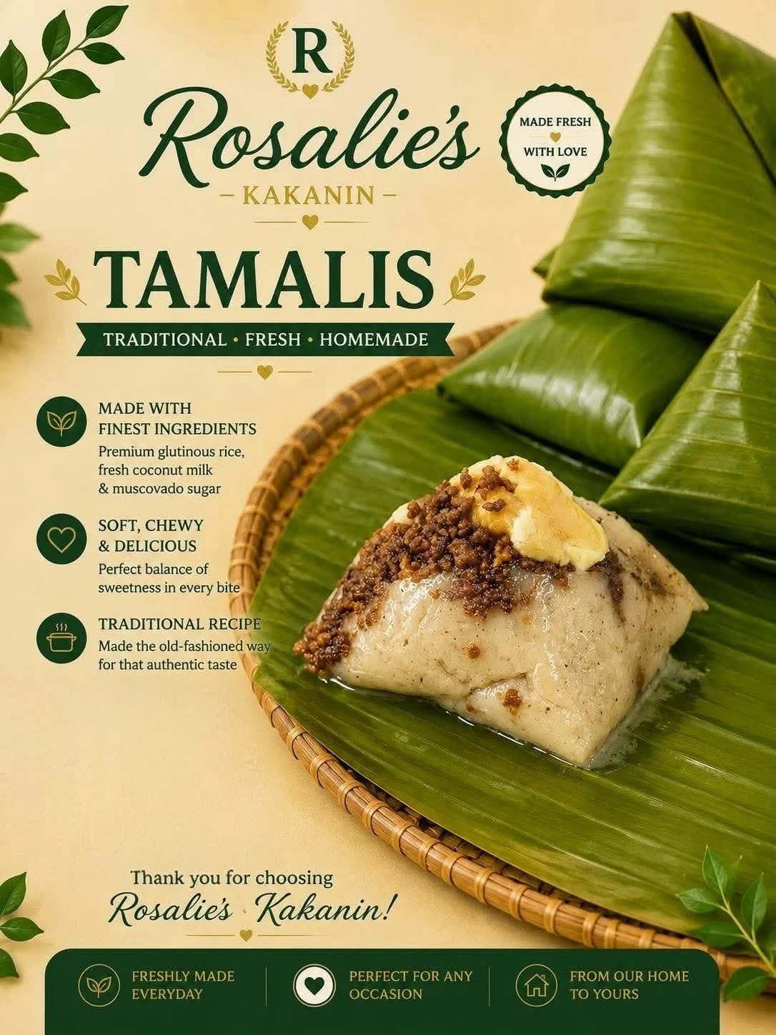 [SAT]*3 ROSALIES TAMALIS