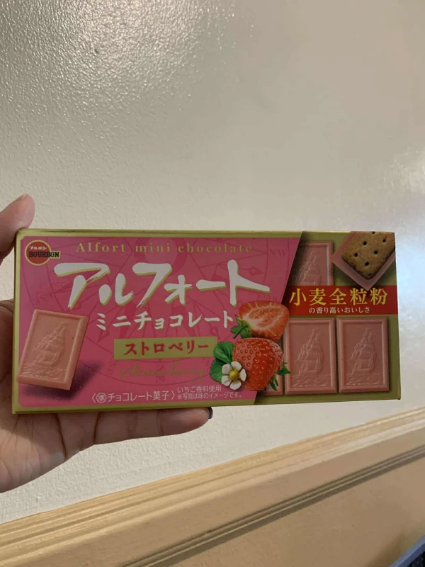 [WED]*2 ALFORT MINI CHOCOLATE STRAWBERRY