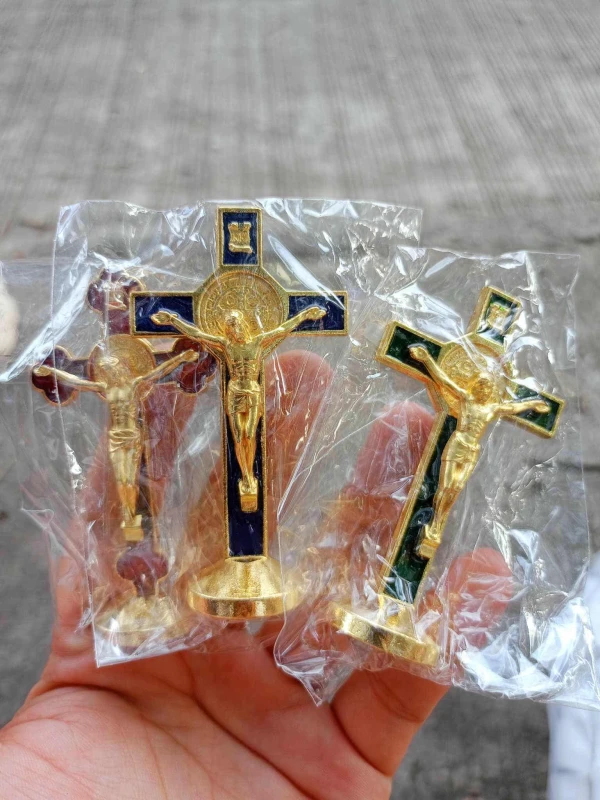 [SAT]TABLE TOP CROSS METAL