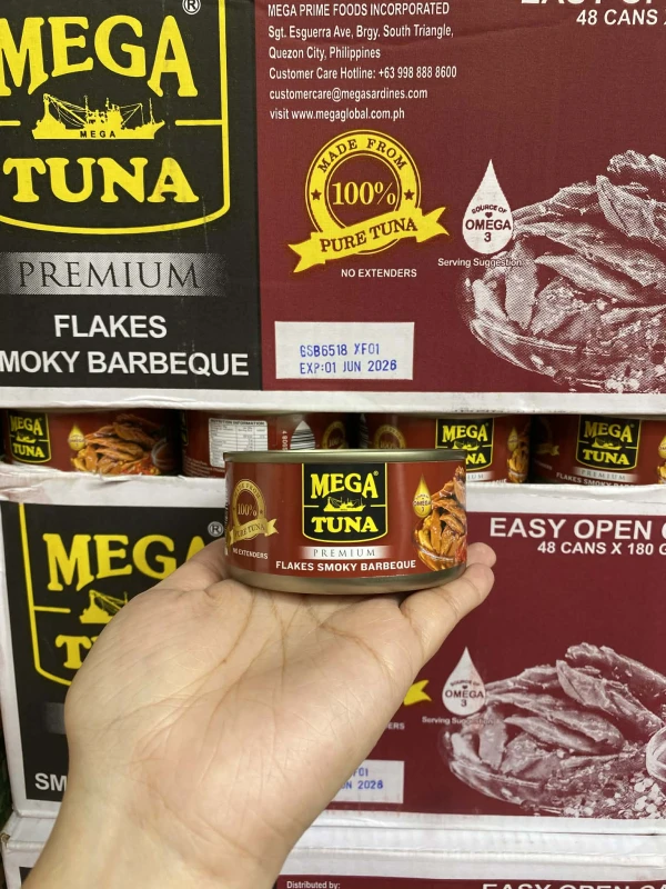 [SAT]*2 MEGA TUNA FLAKES SMOKY BBQ