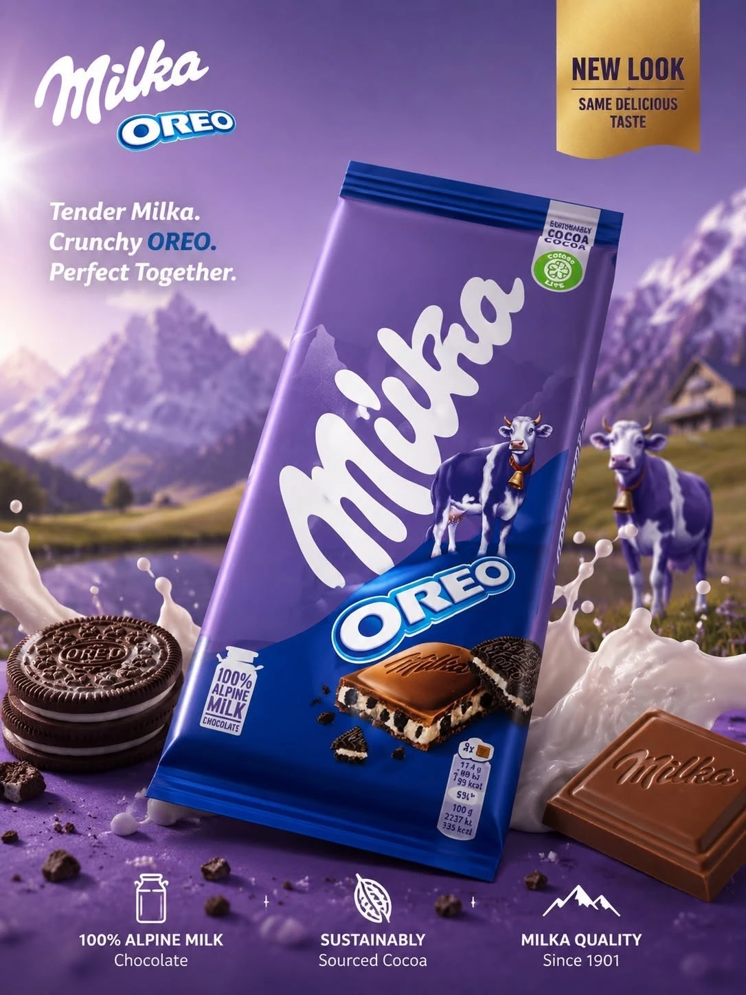 [SAT]*2 MILKA OREO