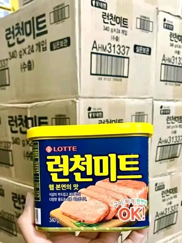 [WED]LOTTE - LUNCHEON MEAT - BOX