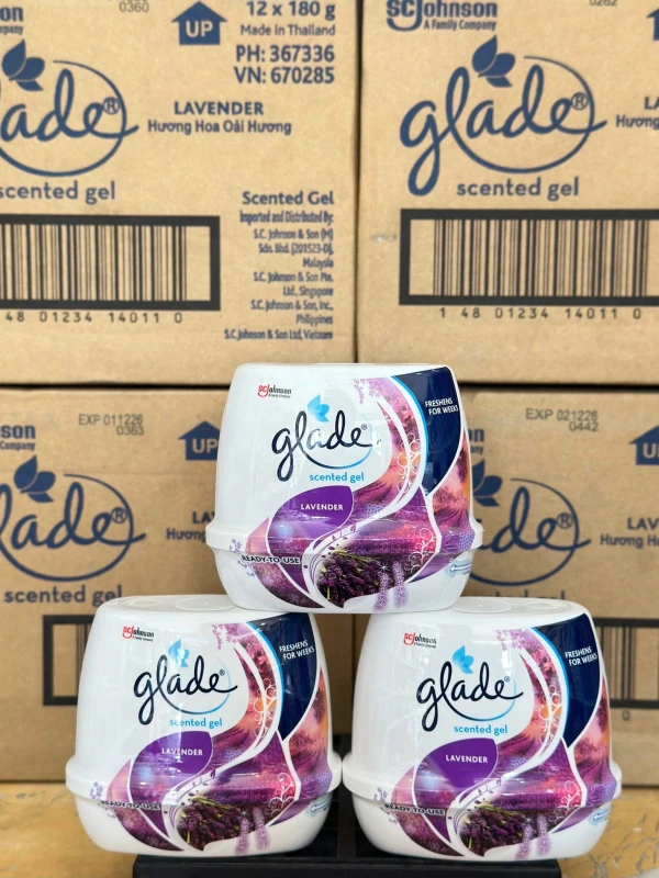[SAT]GLADE SCENTED GEL LAVENDER