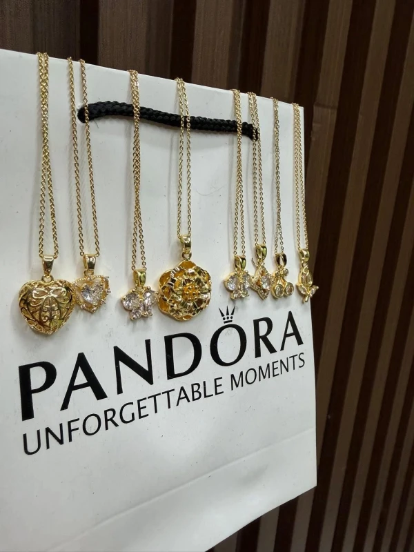 [SAT]NECKLACE PANDORA GOLD