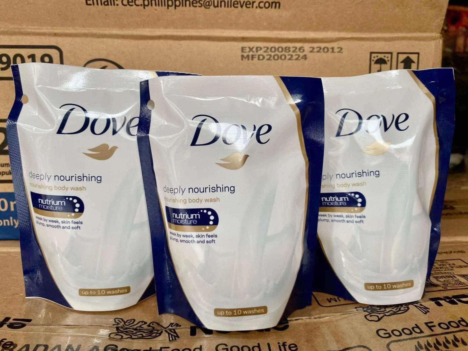 [SAT]*3 DOVE BODY WASH
