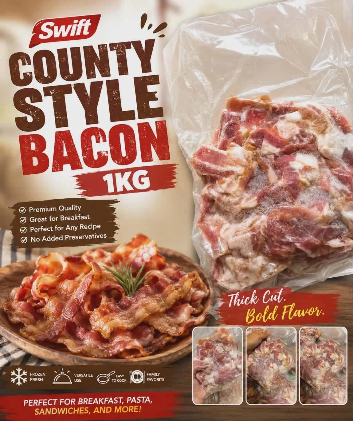 [SAT]BACON TRIMMINGS SWIFT