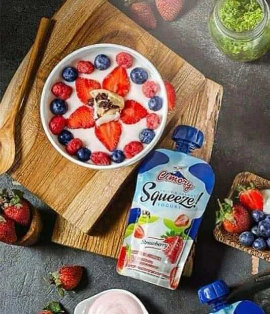 [WED]*6 CIMORY SQUEEZE STRAWBERR