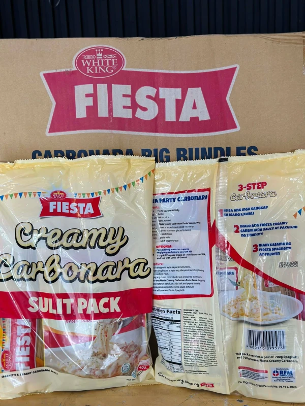 [SAT]FIESTA CREAMY CARBONARA
