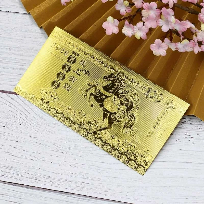 [WED]LUCKY MONEY GOLDEN HORSE BILL