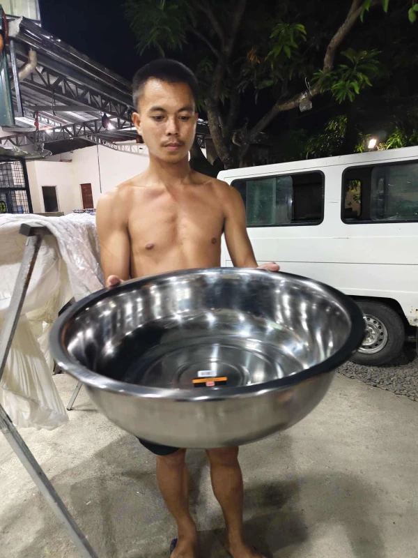 [SAT]BIG STAINLESS BASIN